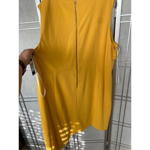 Tommy Hilfiger Women's Plus Size Mock Collar Sleeveless Dress NWT - Picture 11 of 13